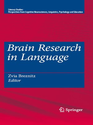 cover image of Brain Research in Language